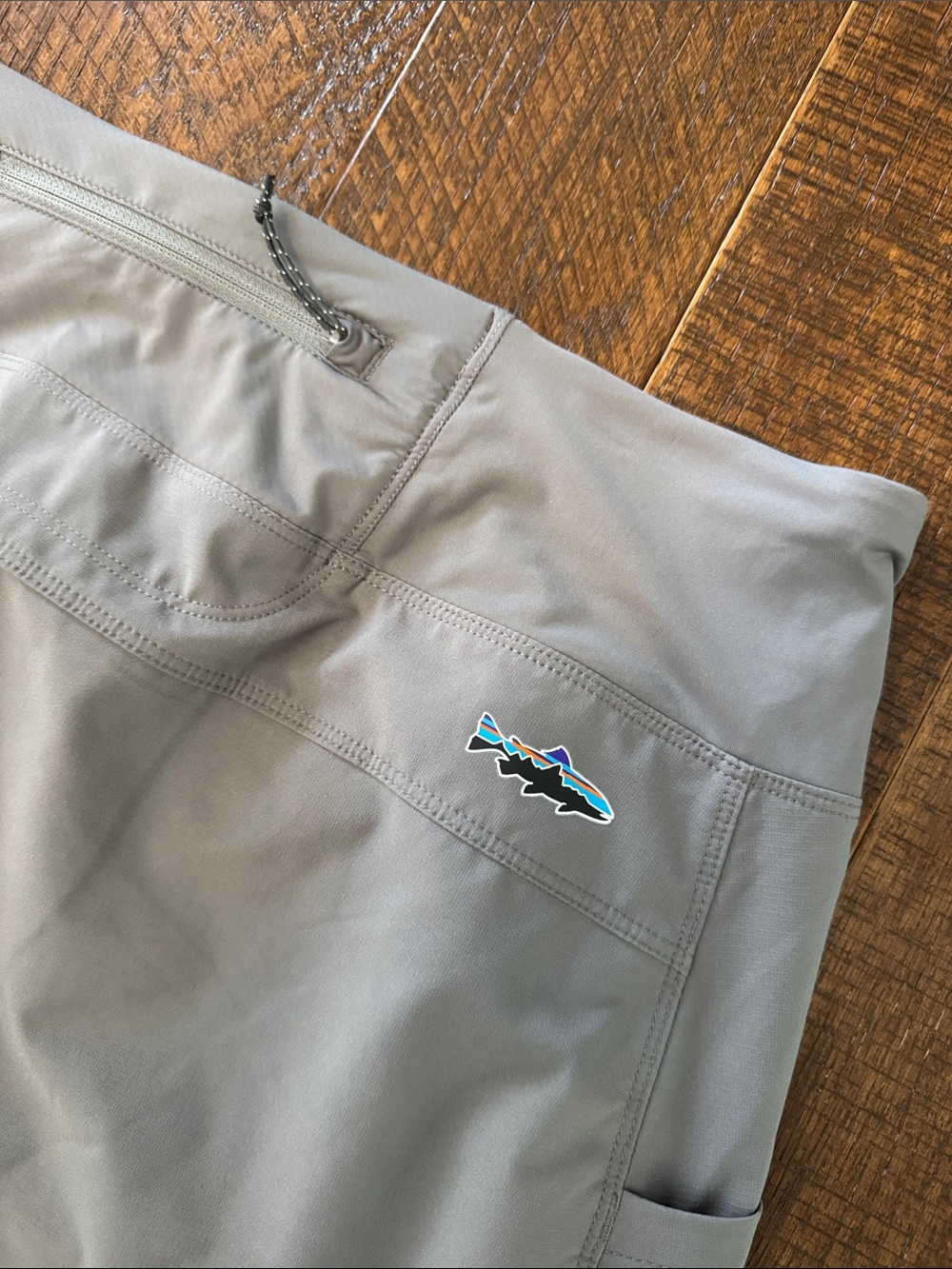 Patagonia Tech Skort in Drifter Grey - Picture 9 of 10